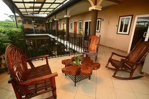 Área de descanso segundo nivel, Hotel Máximos